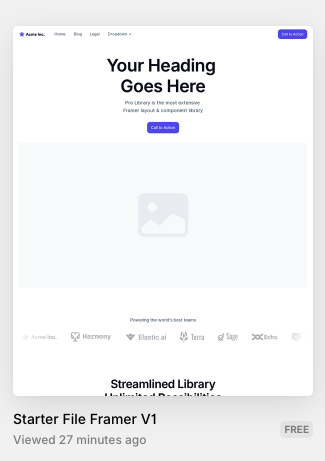Estrutura do Starter File
